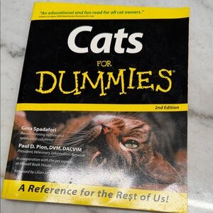 Cats for Dummies Book - 2nd Edition